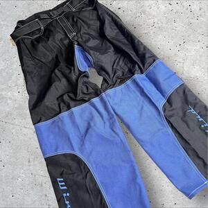Y2K RAVER Windbreaker‎ style Light Bmx Style Biker Pants Size L